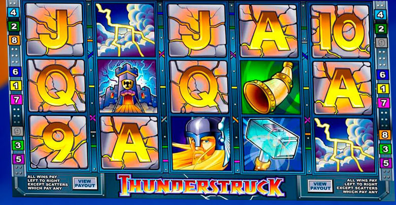 игровой автомат Thunderstruck